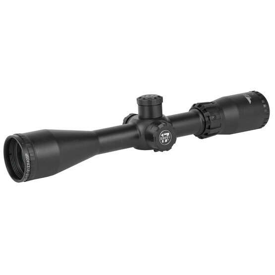 BSA SWEET 17 3-12x40mm Rifle Scope for 17HMR with 30/30 Duplex Reticle has a black finish